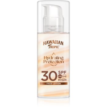 Hawaiian Tropic Hydrating Protection Face Lotion crema de soare pentru fata SPF 30 - imagine 2